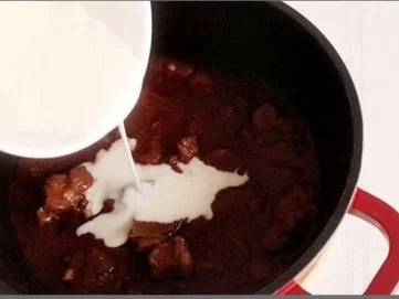 Zart geschmortes  Wildschwein-Edelgulasch mit „bunten Bandnudeln" - Rezept - Bild Nr. 15