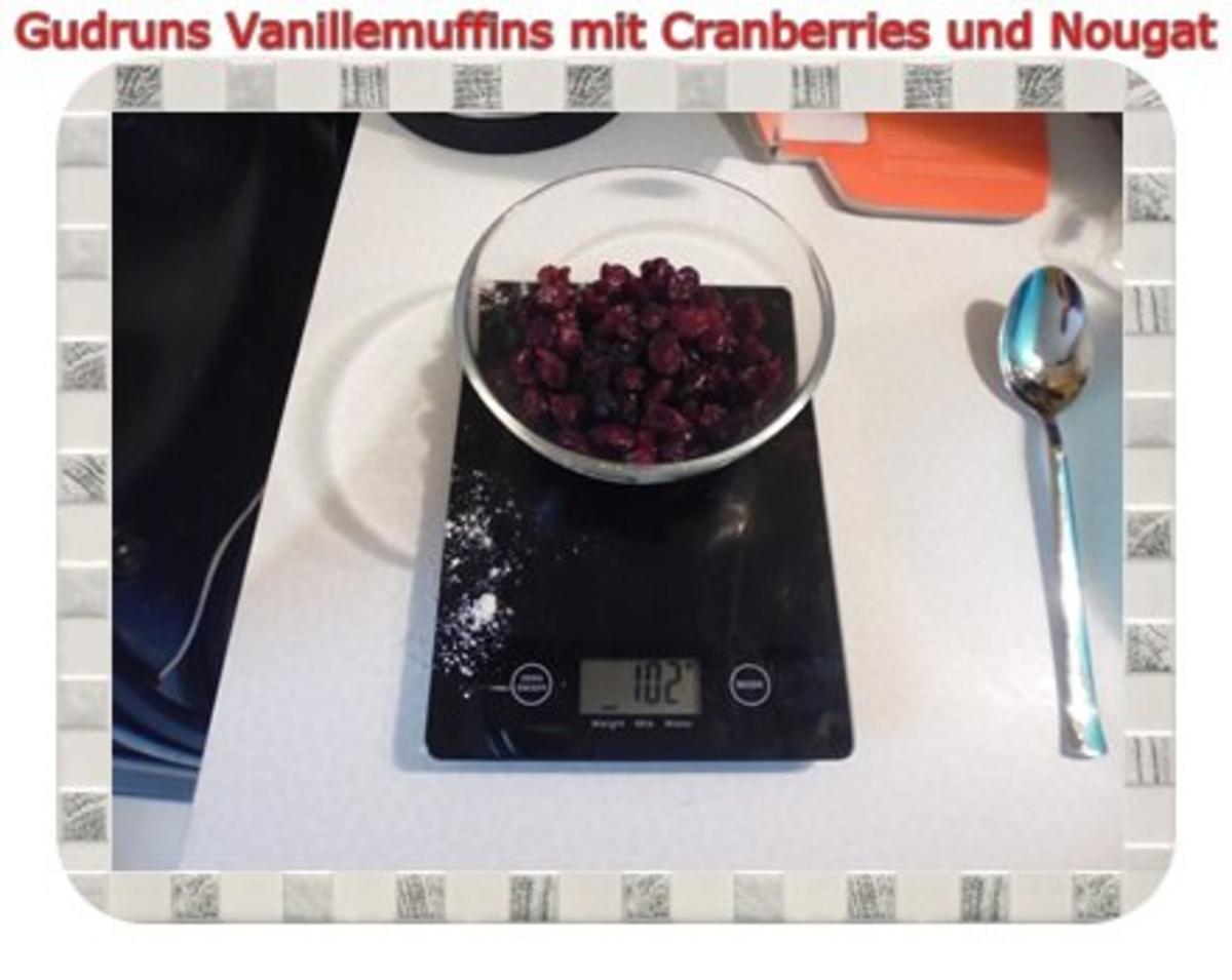 Muffins: Vanille-Muffins mit Cranberries und Nougat - Rezept - Bild Nr. 5