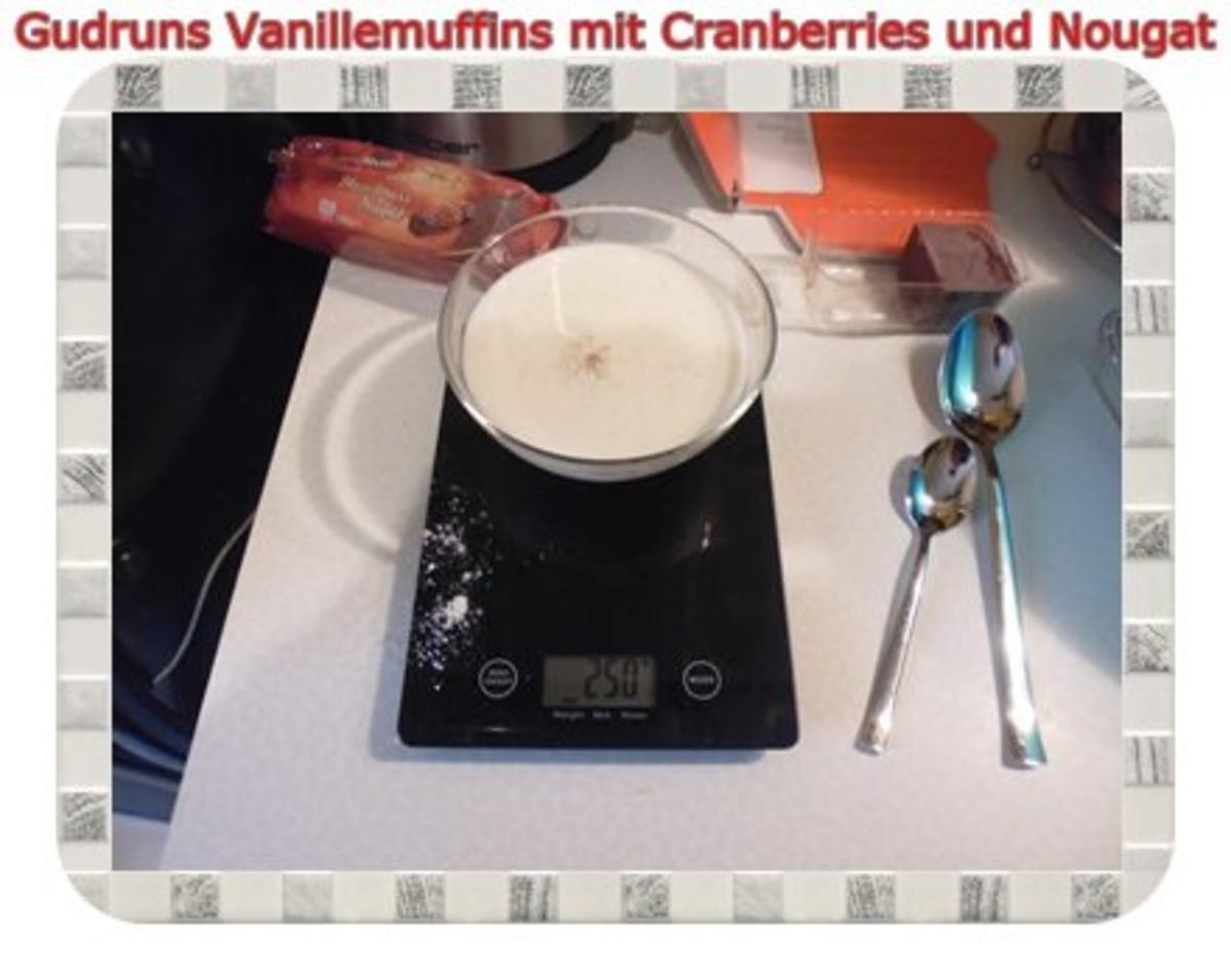 Muffins: Vanille-Muffins mit Cranberries und Nougat - Rezept - Bild Nr. 7