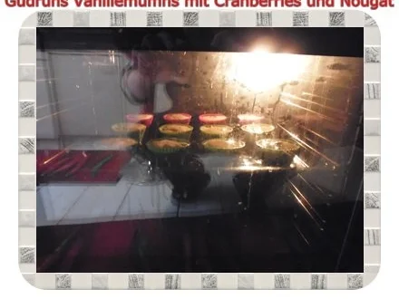 Muffins: Vanille-Muffins mit Cranberries und Nougat - Rezept - Bild Nr. 13