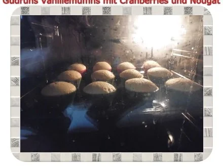 Muffins: Vanille-Muffins mit Cranberries und Nougat - Rezept - Bild Nr. 15