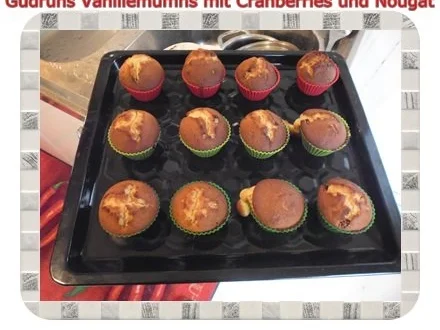 Muffins: Vanille-Muffins mit Cranberries und Nougat - Rezept - Bild Nr. 20