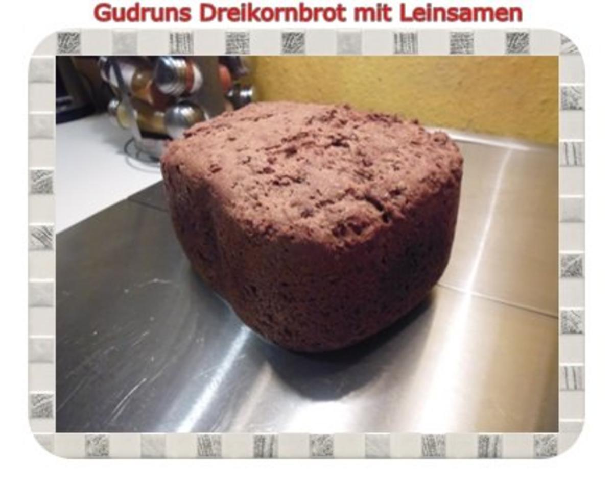 Brot: Dreikorn-Leinsamenbrot - Rezept - Bild Nr. 16