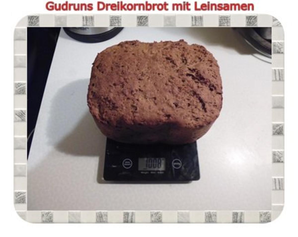 Brot: Dreikorn-Leinsamenbrot - Rezept - Bild Nr. 17