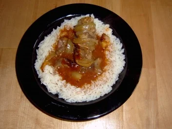 Rezept: Nieren Schaschlik im Römertopf Nieren Schaschlik im Römertopf - Rezept