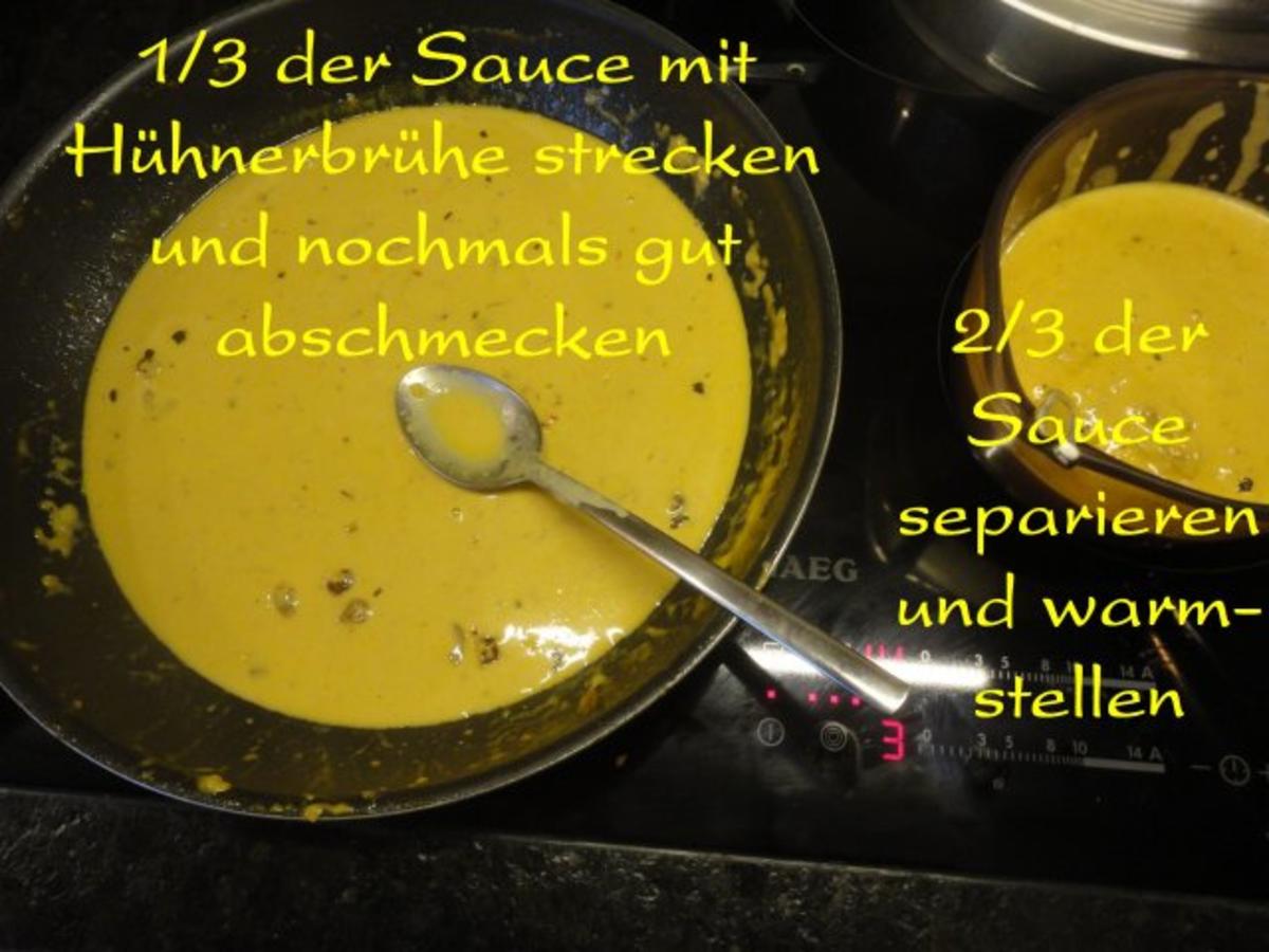 Pute in Orientsauce mit Hummus Nudeln und Kichererbsen Gemüse - Rezept - Bild Nr. 15