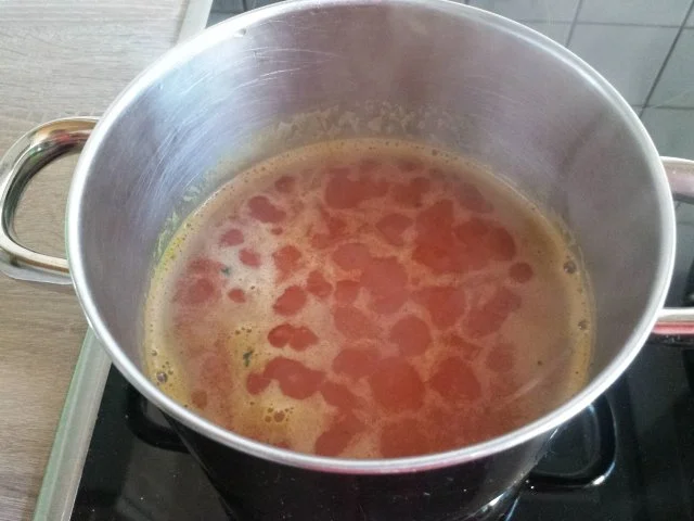 Rezept: Hawaii-Schnitzel auf Tomaten-Reis Bild Nr. 3 Hawaii-Schnitzel auf Tomaten-Reis - Rezept - Bild Nr. 3