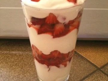 Quark - Joghurt Früchte Dessert - Rezept