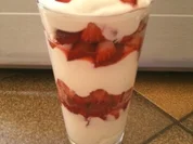 Quark - Joghurt Früchte Dessert - Rezept