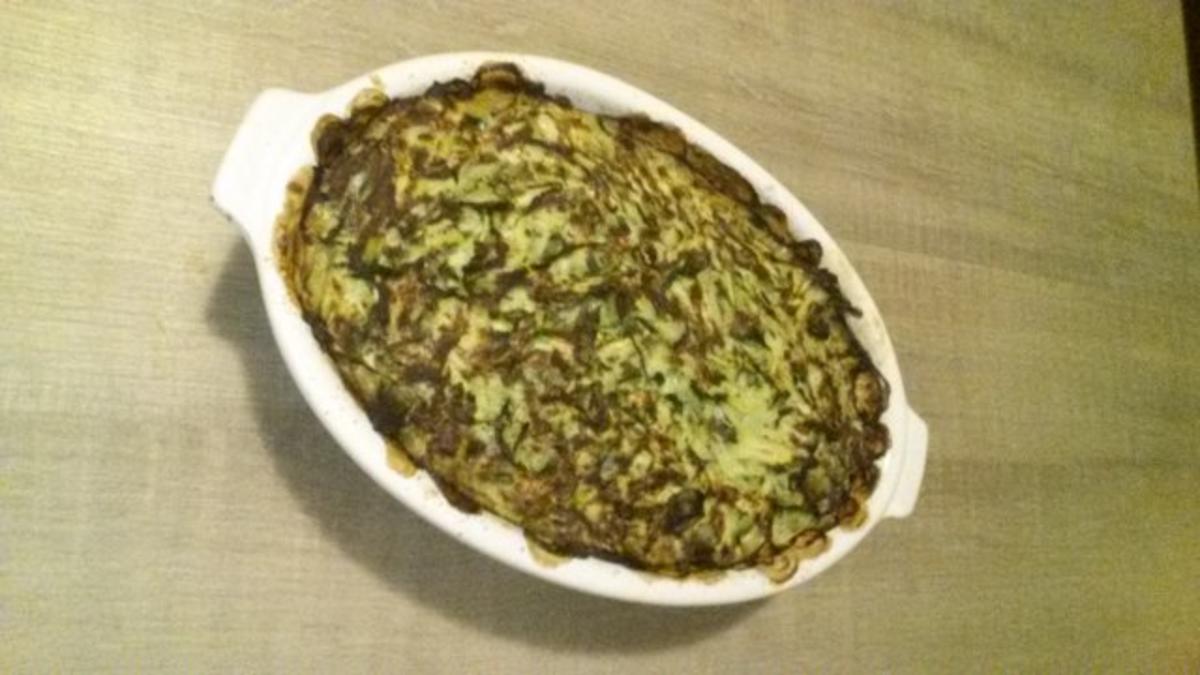 Zucchini- Kuchen - Rezept