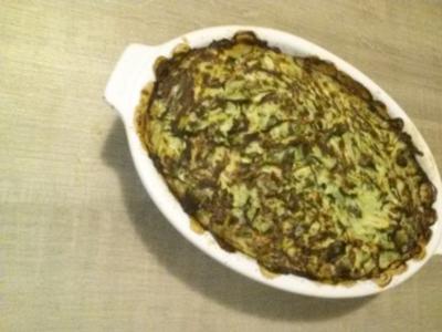 Zucchini- Kuchen - Rezept