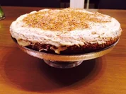 Zucchinikuchen mit Blütenzuckertopping - Rezept