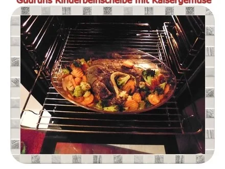Fleisch: Rinderbeinscheibe mit Kaisergemüse - Rezept - Bild Nr. 10