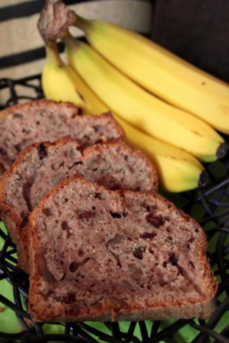 Bilder für Kuchen: Süßes Bananenbrot mit Buttermilch - Rezept