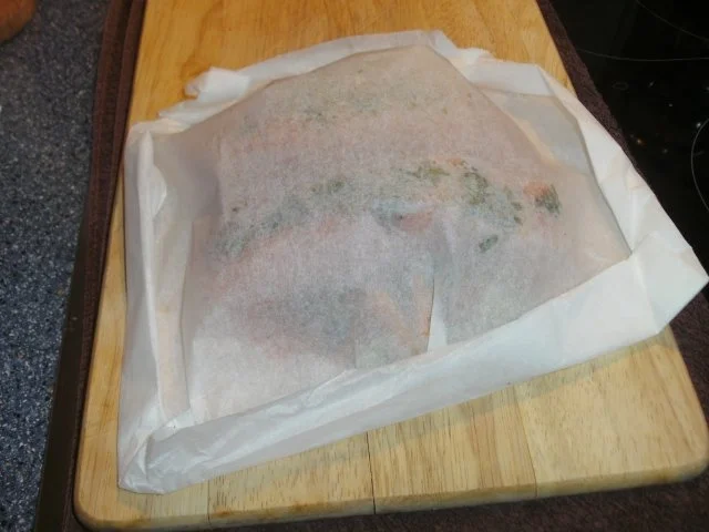 Rezept: Lachs im Pergamentpapier Bild Nr. 4 Lachs im Pergamentpapier - Rezept - Bild Nr. 4