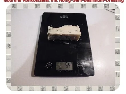 Salat: Rohkostsalat mit Honig-Senf-Basilikum-Dressing - Rezept - Bild Nr. 7