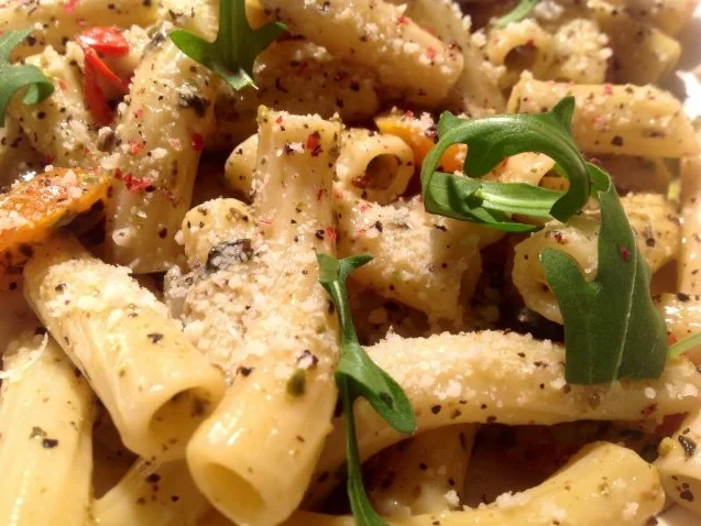 Pasta mit Pistazien-Sahnesoße - Rezept - Bild Nr. 2