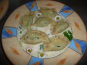 Mangold Ravioli mit einer Frühlingssoße. Ca.30 Stück - Rezept