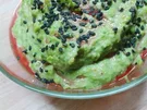 Avocado-Rucola-Pesto mit Blutorange - Rezept