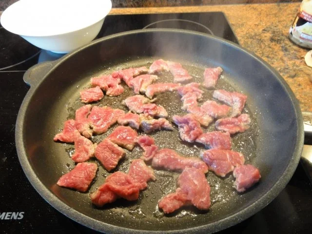 Fleisch:   RINDERGESCHNETZELTES - Rezept - Bild Nr. 3