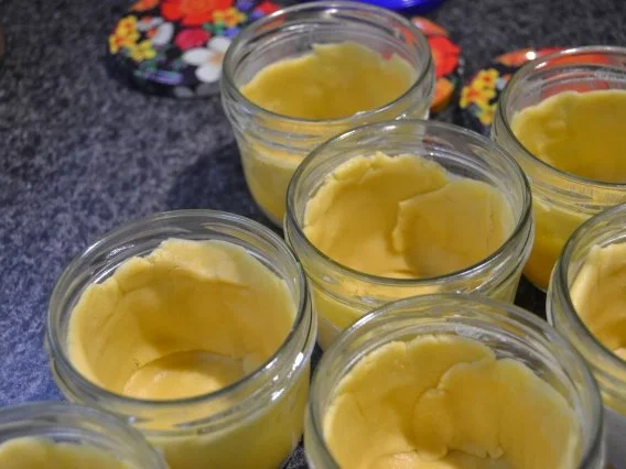 Rezept: Käsekuchen im Schraubglas Glaskuchen Käsekuchen im Schraubglas Glaskuchen - Rezept