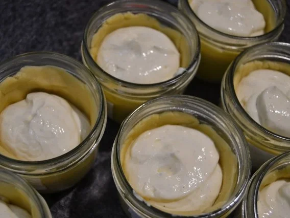 Rezept: Käsekuchen im Schraubglas Glaskuchen Bild Nr. 2 Käsekuchen im Schraubglas Glaskuchen - Rezept - Bild Nr. 2