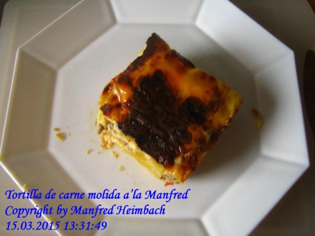 Spanisches – Tortilla de carne molida a’la Manfred - Rezept