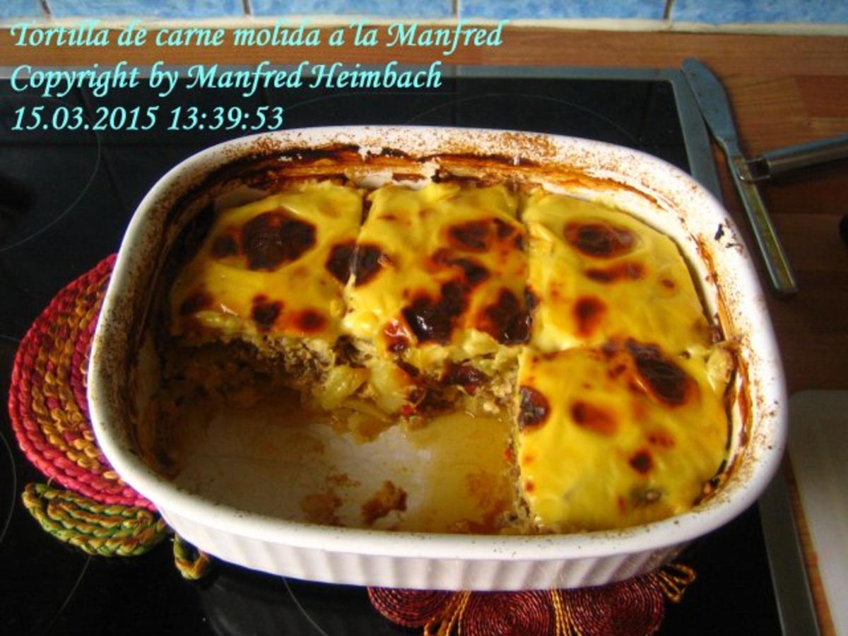 Spanisches – Tortilla de carne molida a’la Manfred - Rezept - Bild Nr. 2