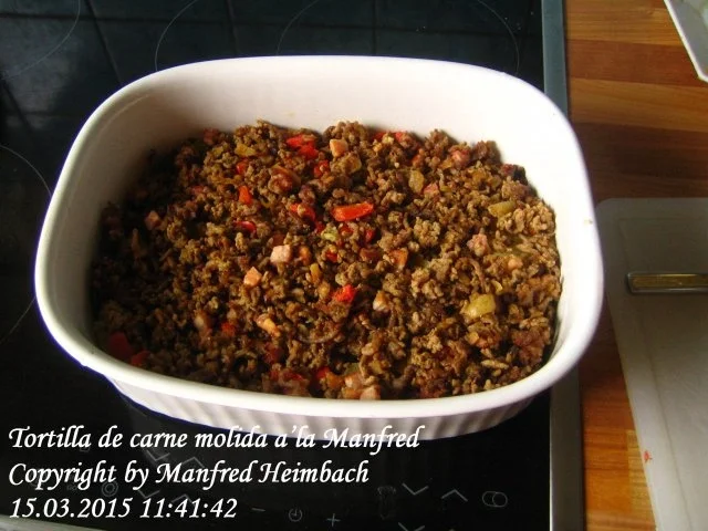 Spanisches – Tortilla de carne molida a’la Manfred - Rezept - Bild Nr. 8
