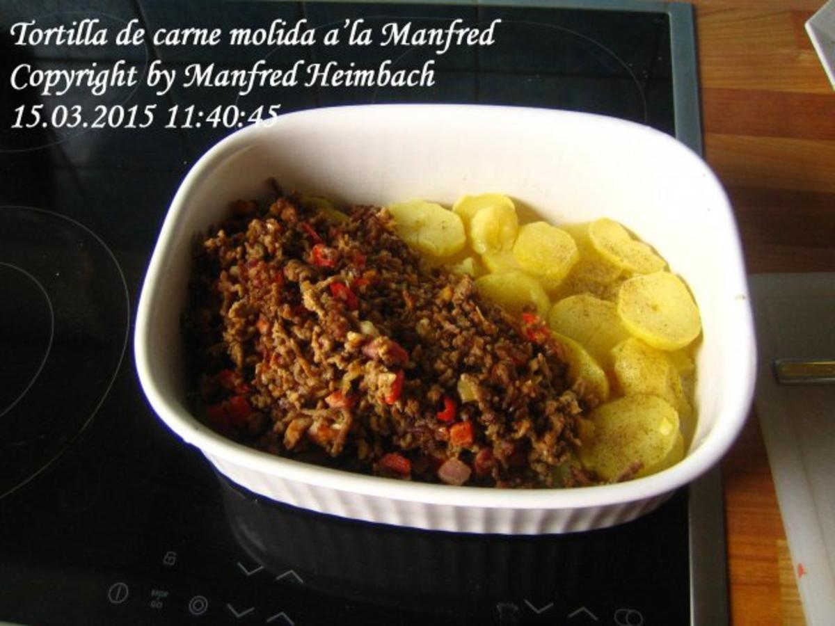 Spanisches – Tortilla de carne molida a’la Manfred - Rezept - Bild Nr. 9