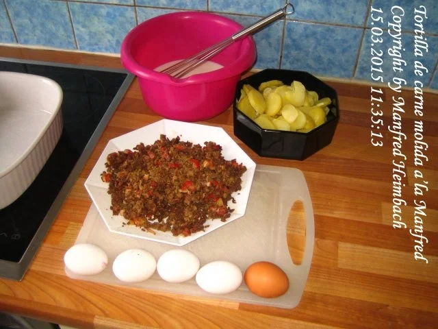 Spanisches – Tortilla de carne molida a’la Manfred - Rezept - Bild Nr. 11