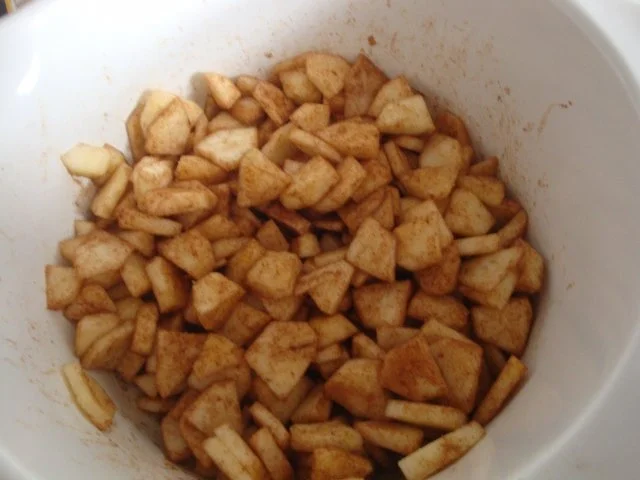 Apfel-Zimt-Blechkuchen mit Krokant - Rezept - Bild Nr. 3