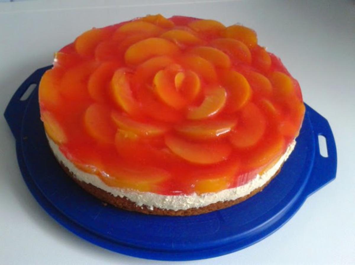 Bilder für Schmandtorte Rosenresli - Rezept