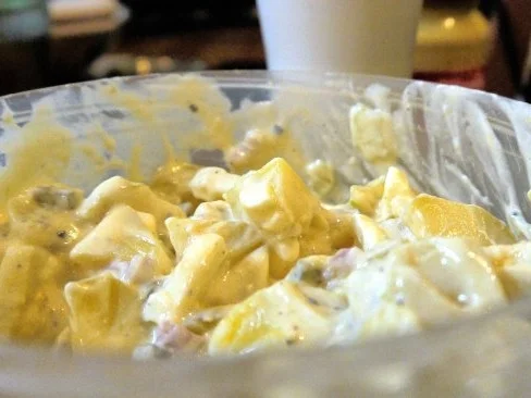 Joghurt-Kartoffelsalat mit Wiener Schnitzel - Rezept - Bild Nr. 8