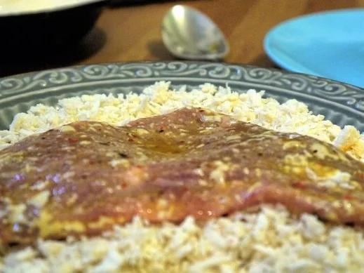 Joghurt-Kartoffelsalat mit Wiener Schnitzel - Rezept - Bild Nr. 12