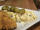 Joghurt-Kartoffelsalat mit Wiener Schnitzel - Rezept