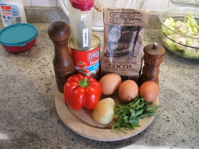 Rezept: Pfannen-Pizza vegetarische Variante - Low Carb Bild Nr. 2 Pfannen-Pizza vegetarische Variante - Low Carb - Rezept - Bild Nr. 2