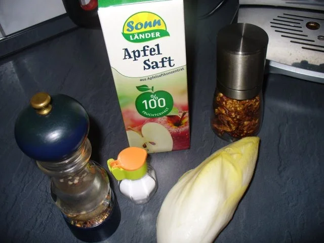 Schweinefilet mit pikant mariniertem Chicorèe - Rezept - Bild Nr. 3