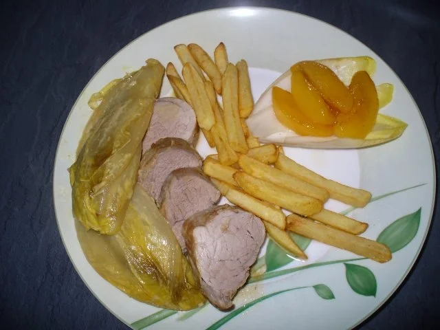 Schweinefilet mit pikant mariniertem Chicorèe - Rezept - Bild Nr. 12