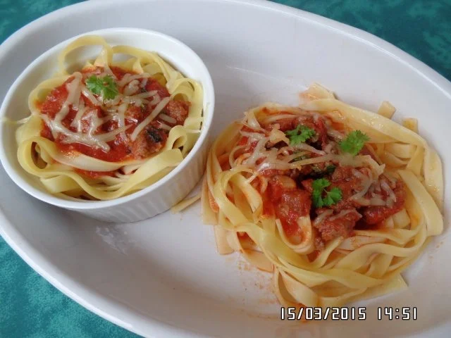 Überbackene Nudelnester - Rezept