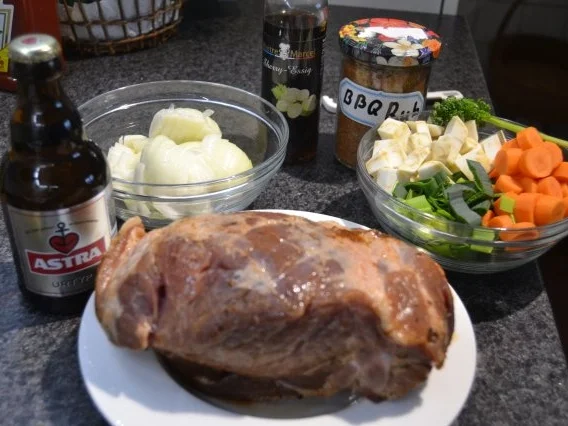 Schweinenacken in Biermarinade - Rezept - Bild Nr. 2