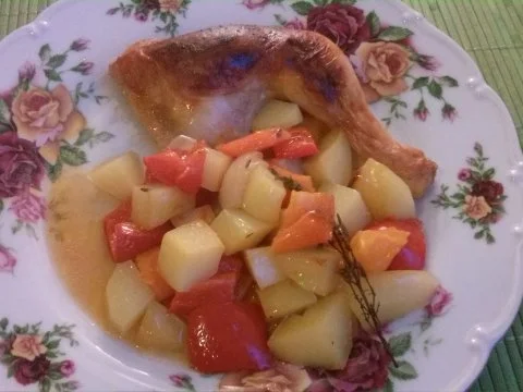 Hähnchen-Ofenschmaus - Rezept - Bild Nr. 2