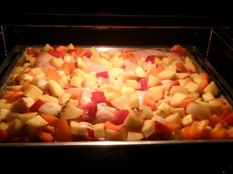 Hähnchen-Ofenschmaus - Rezept