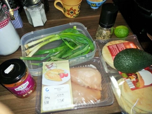 Chicken Pita mit Avocadocreme - Rezept - Bild Nr. 2