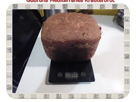 Rezept: Brot: Mediterranes Kräuterbrot Bild Nr. 18 Brot: Mediterranes Kräuterbrot - Rezept - Bild Nr. 18