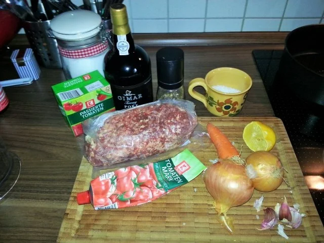 Rezept: Portwein Bolognese Bild Nr. 4 Portwein Bolognese - Rezept - Bild Nr. 4