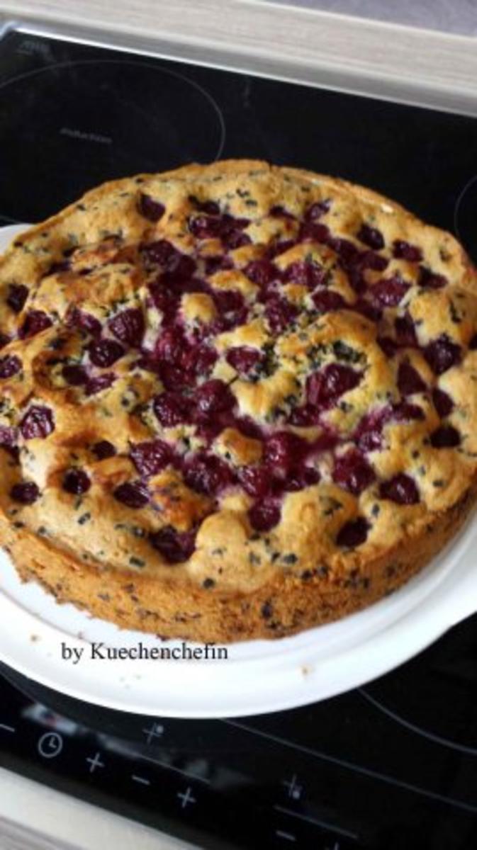 Kirschkuchen mit Schokostreusel - Rezept Von Einsendungen Kuechen-Chefin