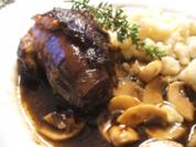 Fleisch: Geschmorte Lammhaxen - Rezept