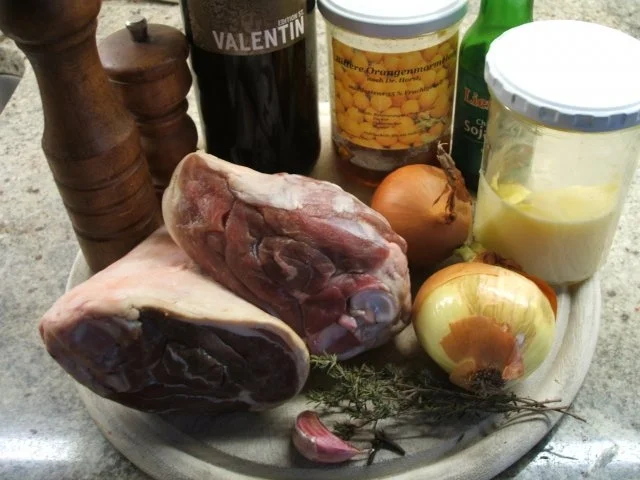 Fleisch: Geschmorte Lammhaxen - Rezept - Bild Nr. 2