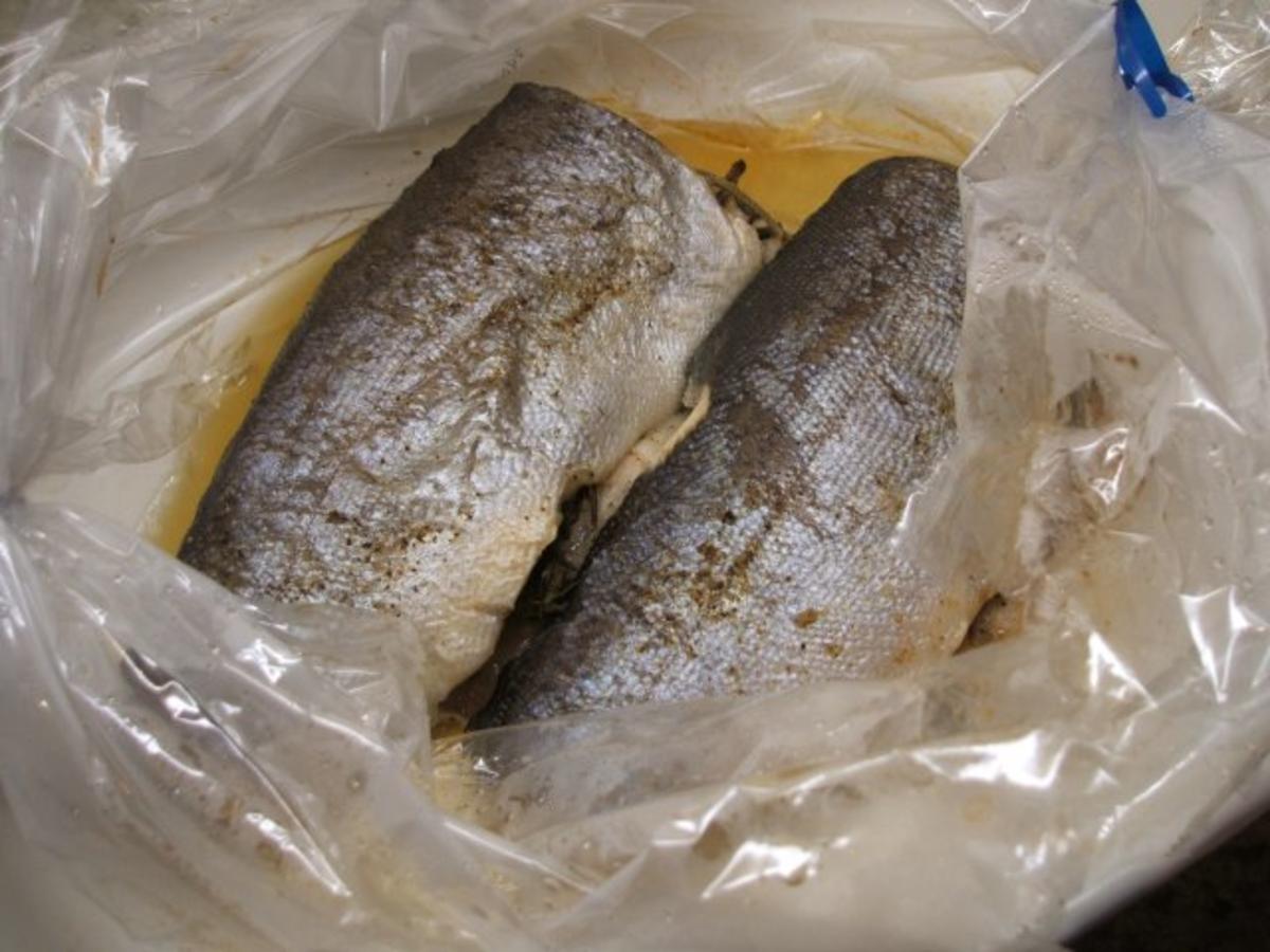 Fisch: Forelle aus dem Bratschlauch mit Gemüselasagne - Rezept - Bild Nr. 6